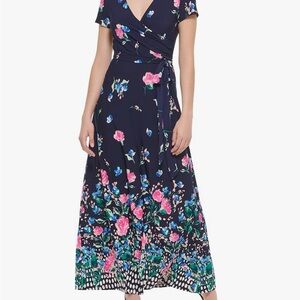Eliza J Long Floral Dress